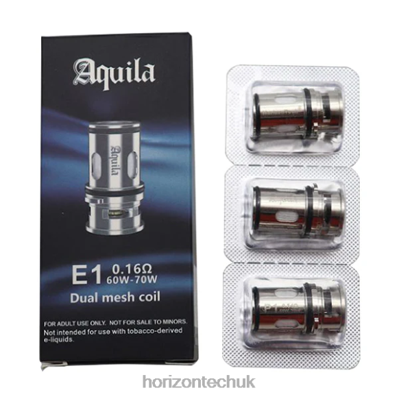 HorizonTech Aquila Coil (3-Pack) - Horizon Tech Vape UK 80T6X13 E2 - 0.14ohm (3-Pack)