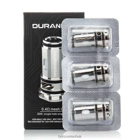 HorizonTech Durandal Coils (3-Pack) - Horizontech Vape Kit 80T6X15 0.4ohm (3-Pack)