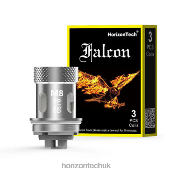 HorizonTech Falcon Coils (3-Pack) - Horizon Tech Company 80T6X168 M8 0.15ohm (3-Pack)