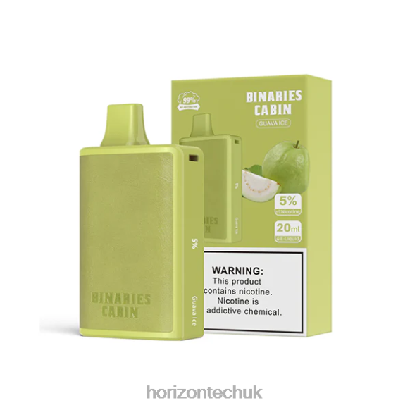 HorizonTech Binaries Cabin Disposable 20mL - Horizon Tech Company 80T6X58 Guava Ice