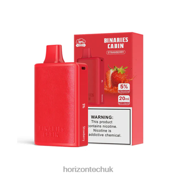 HorizonTech Binaries Cabin Disposable 20mL - Horizon Tech Company 80T6X68 Strawberry