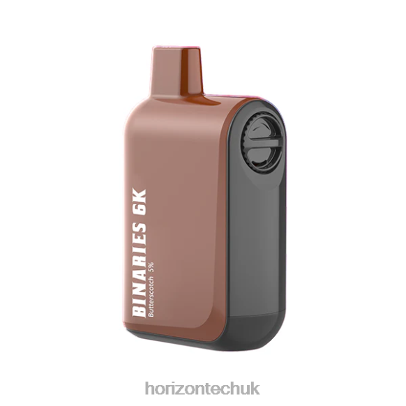 HorizonTech Binaries Cabin Disposable 15mL - Horizontech Disposable Vape 80T6X36 Butterscotch
