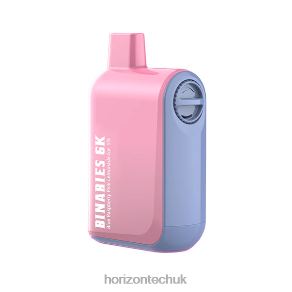 HorizonTech Binaries Cabin Disposable 15mL - Horizontech London 80T6X32 Blue Raspberry Pink Lemonade Ice
