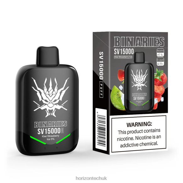 HorizonTech Binaries Cabin Disposable SV - Horizon Tech Vape Coils 80T6X89 Kiwi Strawberry Ice