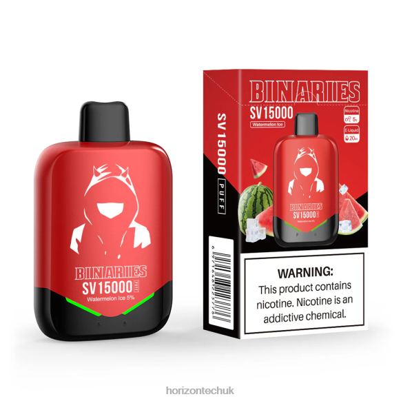HorizonTech Binaries Cabin Disposable SV - Horizontech Vape Kit 80T6X95 Watermelon Ice
