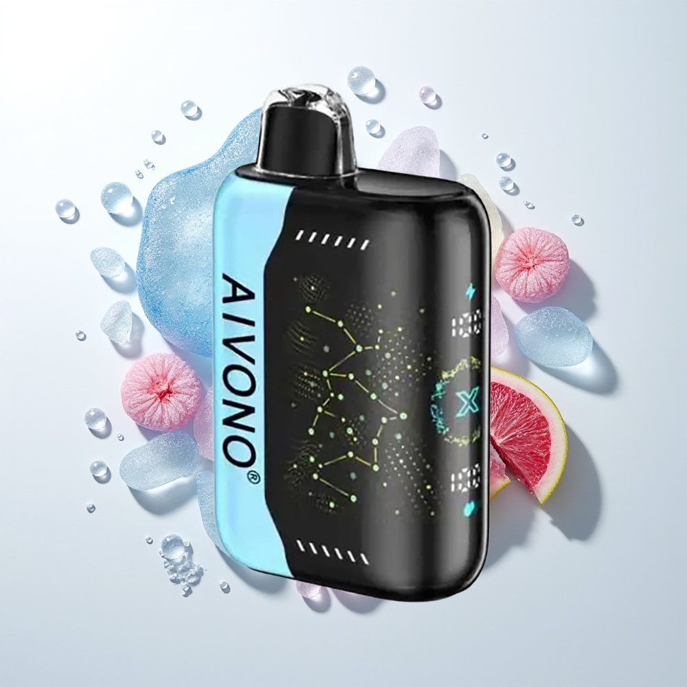 Aivono Aim Boom 25000 Blue Razz Ice Mesh Coil