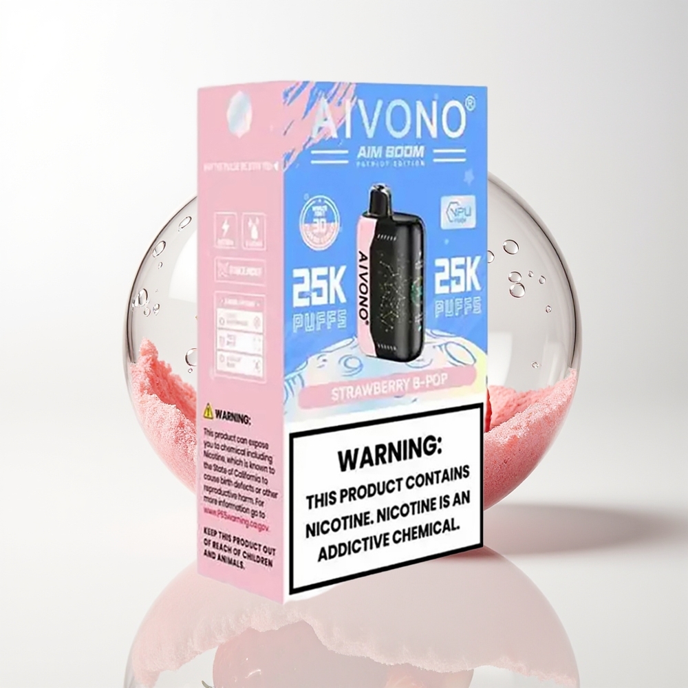 Aivono Aim Boom 25000 Strawberry B Pop Mesh