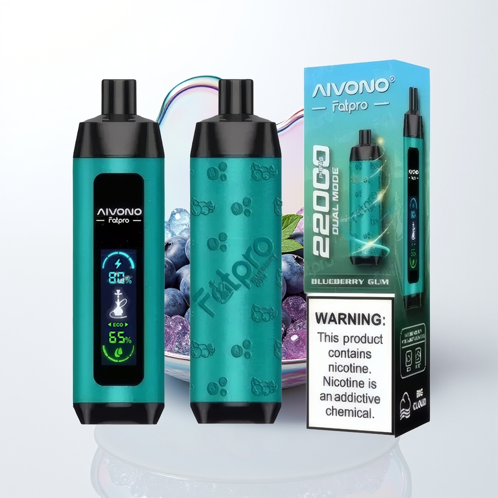 Aivono Aim Fatpro 22000 Blueberry Gun 28ml Mesh