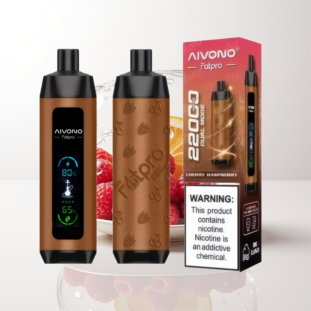 Aivono Aim Fatpro 22000 Cherry Raspberry 3% Nicotine 28ml