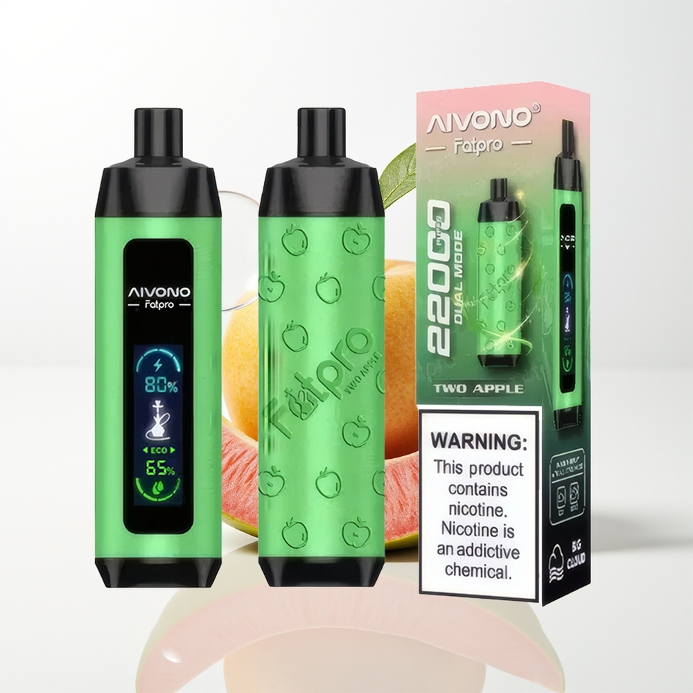 Aivono Aim Fatpro 22000 Twin Apple EcoMesh 28ml