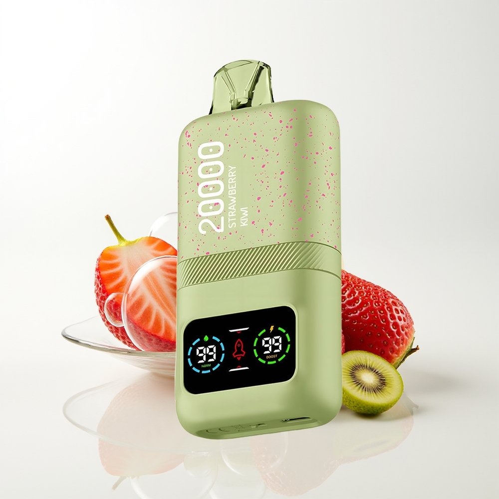 Aivono Aim Magic 20000 Strawberry Kiwi Dual Mesh LCD