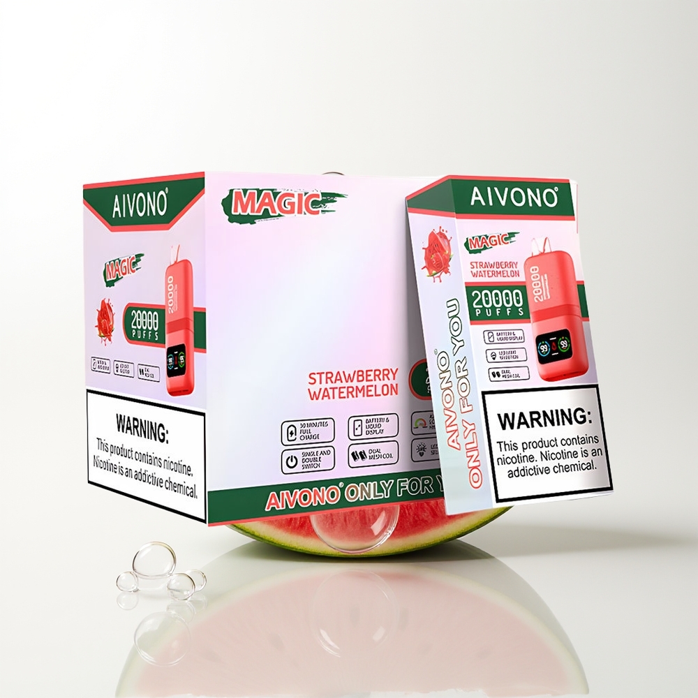 Aivono Aim Magic 20000 Strawberry Watermelon Dual Mesh LCD