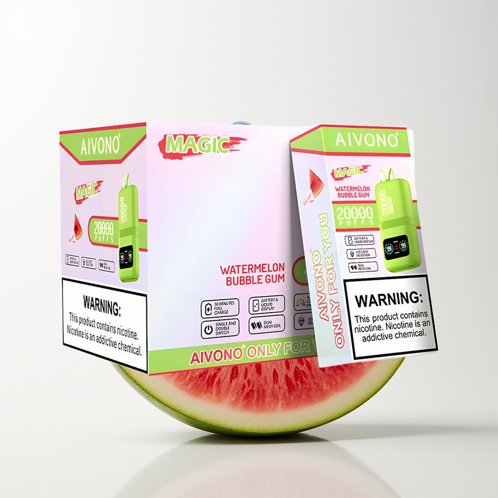 Aivono Aim Magic 20000 Watermelon Bubble Gum Dual Mesh