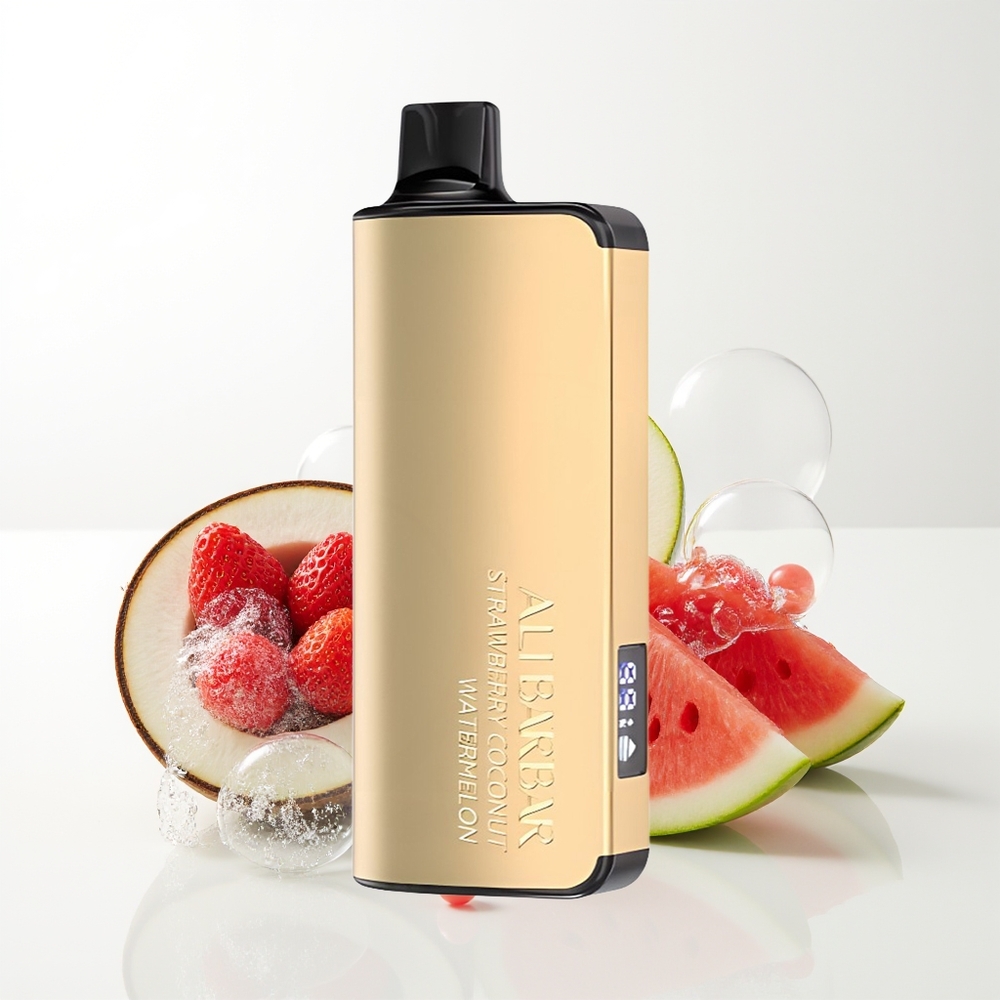 Alibarbar Ingot 9000 Strawberry Coconut Watermelon Lightweight LED
