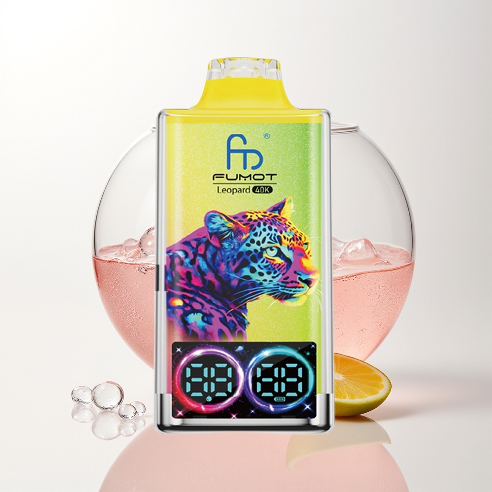 Fumot Leopard 40K Pink Lemonade Dual Mesh 5%