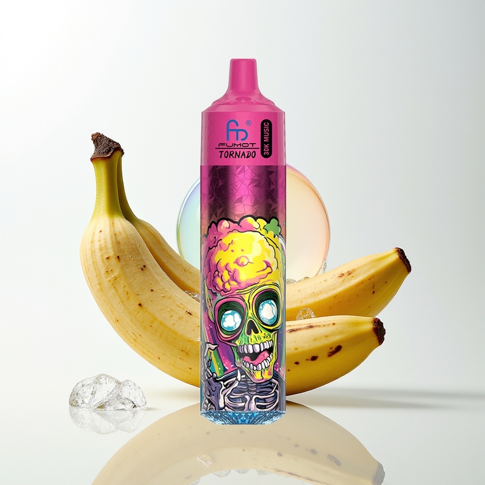 Fumot Randm Tornado 30000 Banana Ice Mesh 30mL