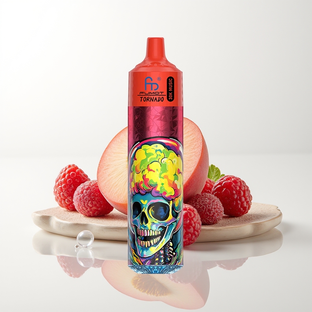 Fumot Randm Tornado 30000 Peach Berries 30mL Mesh