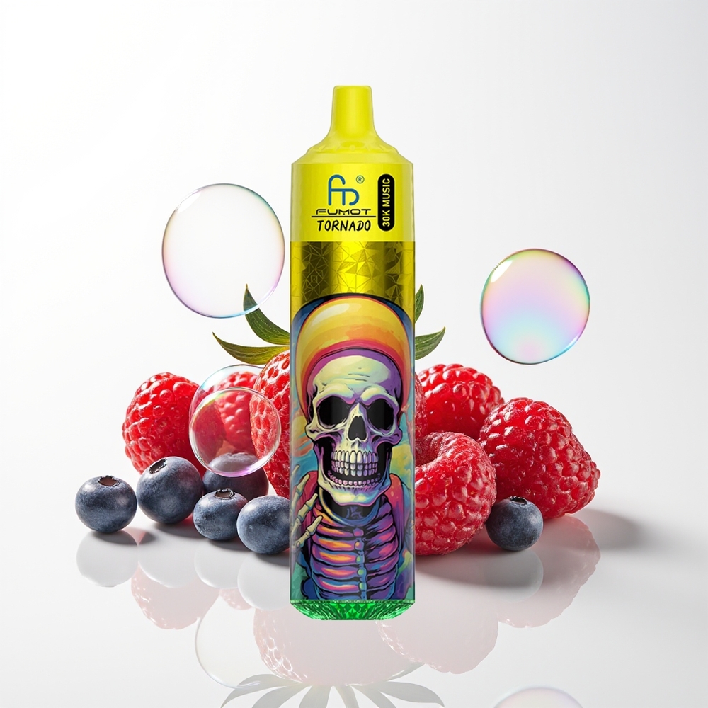 Fumot Randm Tornado 30000 Strawberry Blueberry Raspberry Mesh