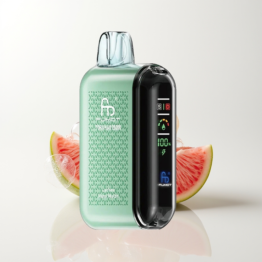 Fumot Tornado 20000 Lychee Melon Dual Mesh