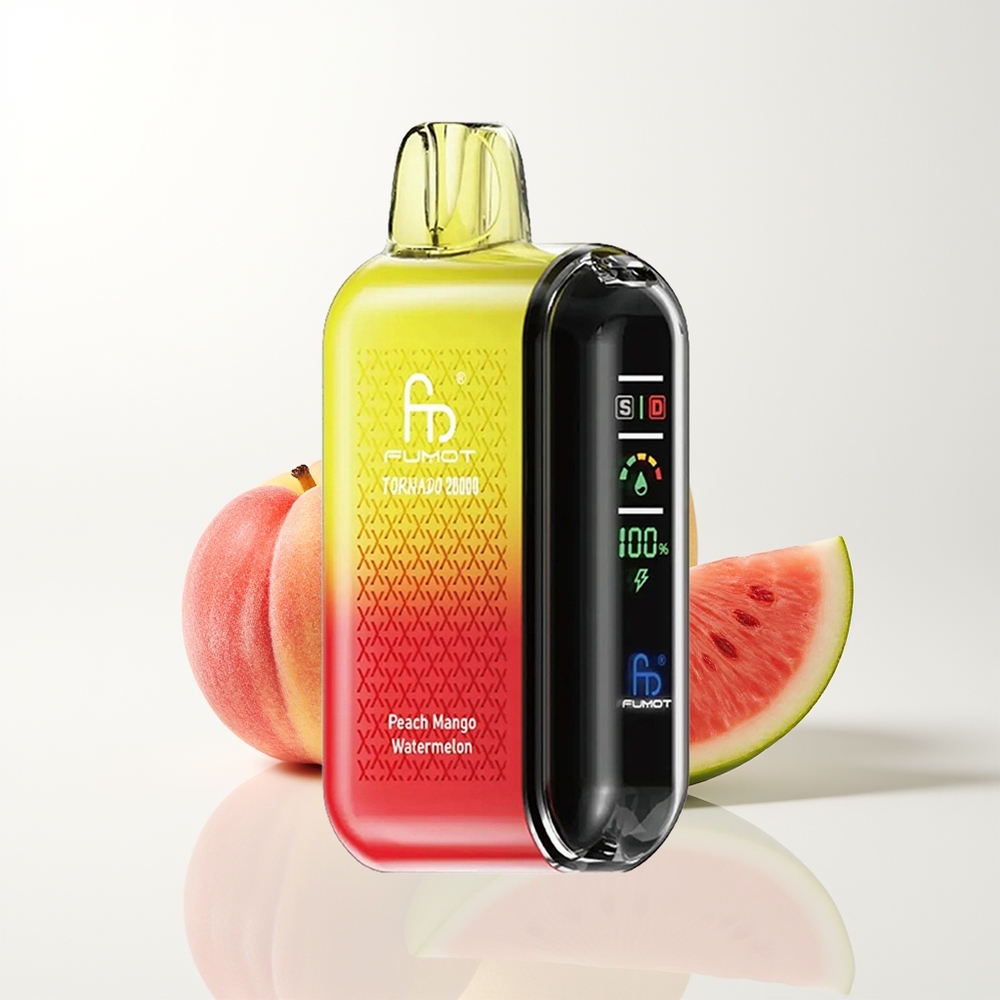 Fumot Tornado 20000 Peach Mango Watermelon Dual Mesh