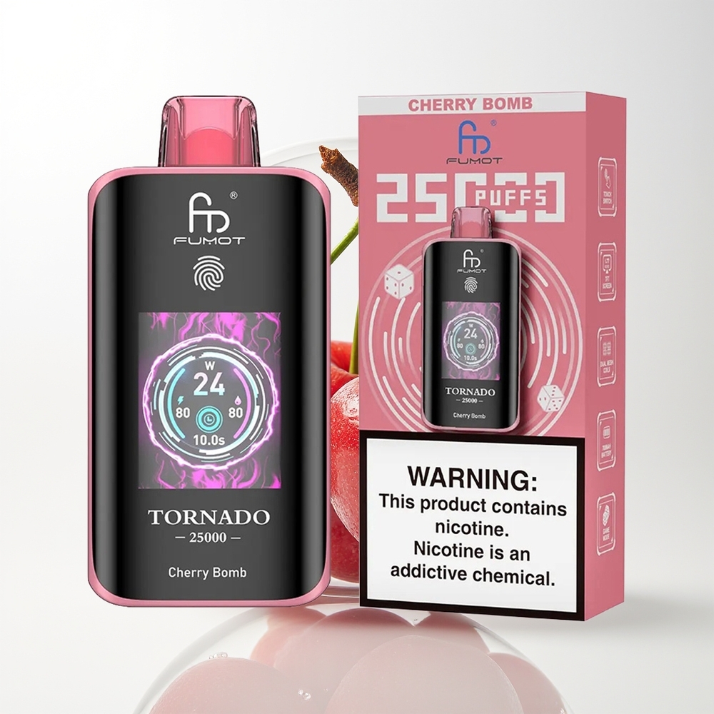 Fumot Tornado 25000 Cherry Blast HD 700mAh
