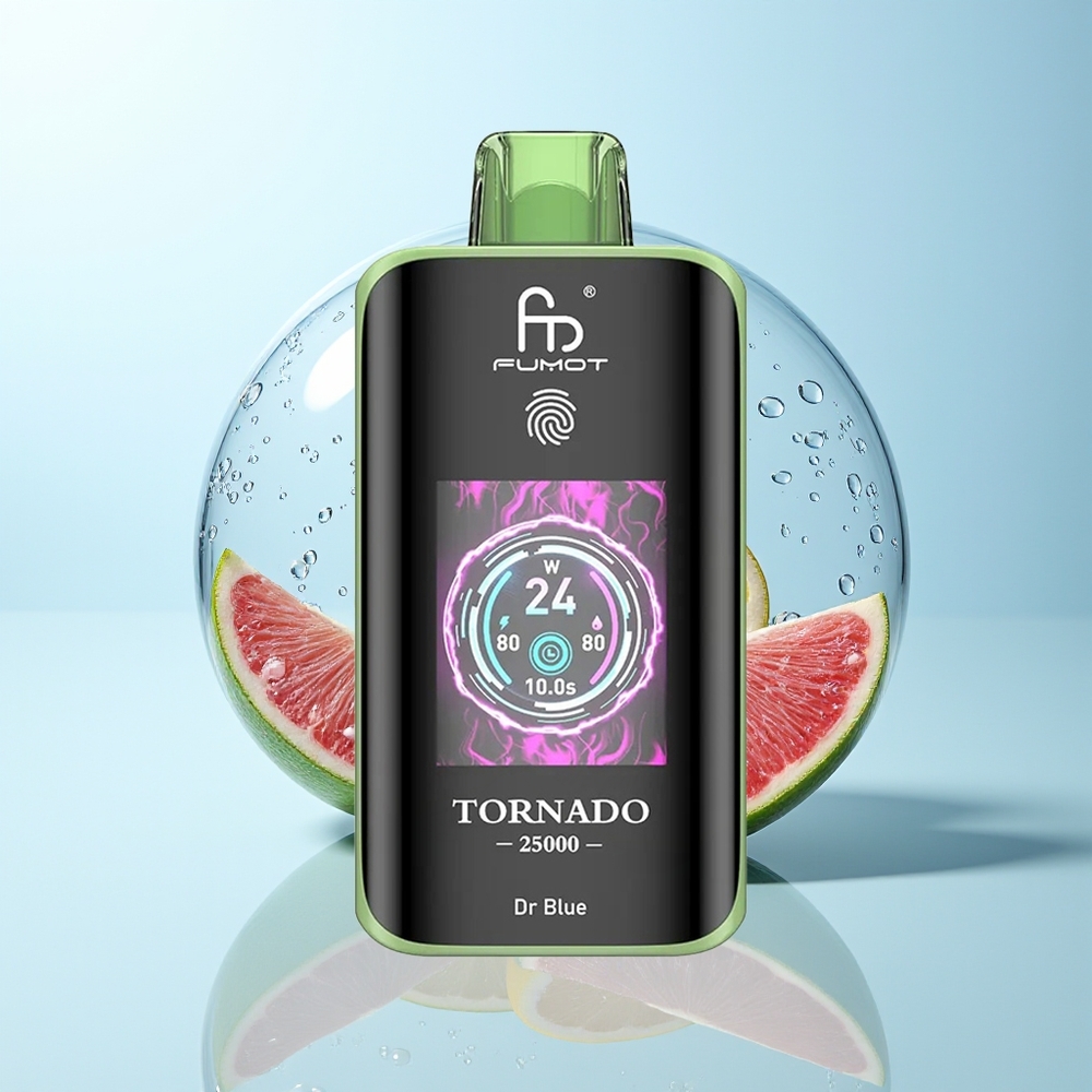 Fumot Tornado 25000 Dr Blue HD Rechargeable