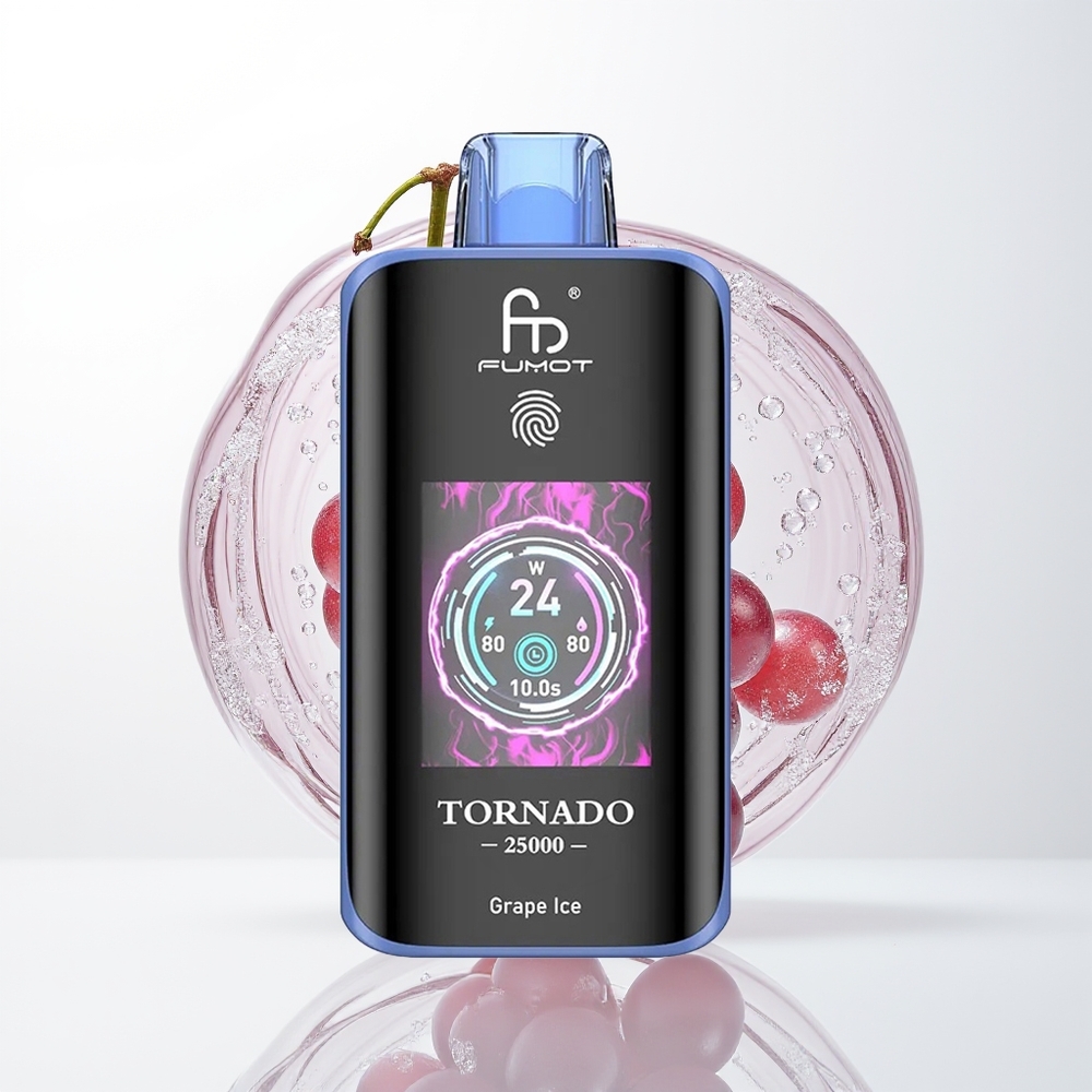 Fumot Tornado 25000 Grape Ice HD Rechargeable