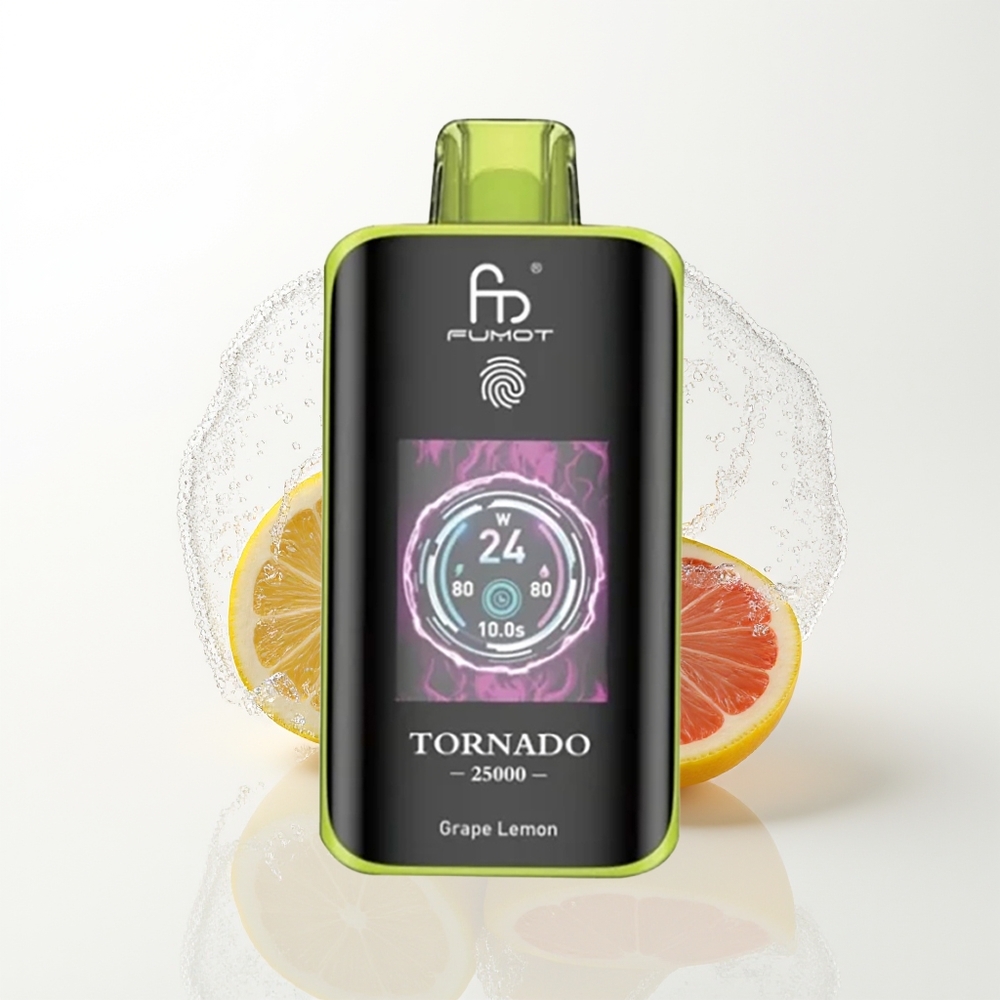 Fumot Tornado 25000 Grape Lemon HD 700mAh