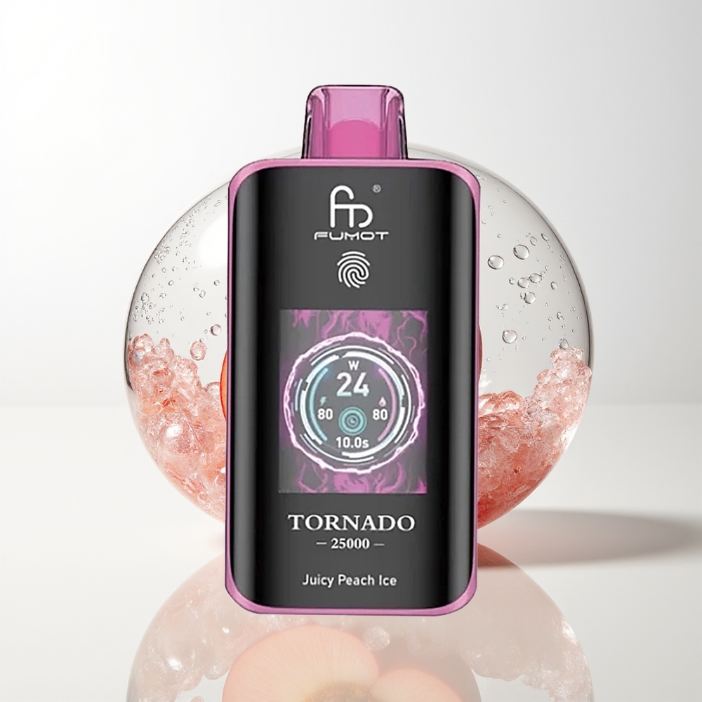 Fumot Tornado 25000 Juicy Peach Ice HD 700mAh