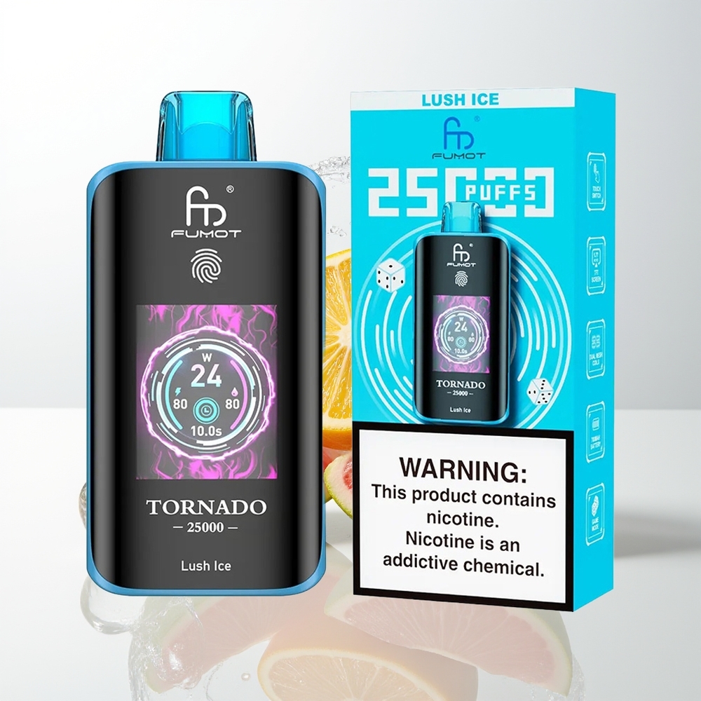 Fumot Tornado 25000 Lush Ice HD Rechargeable