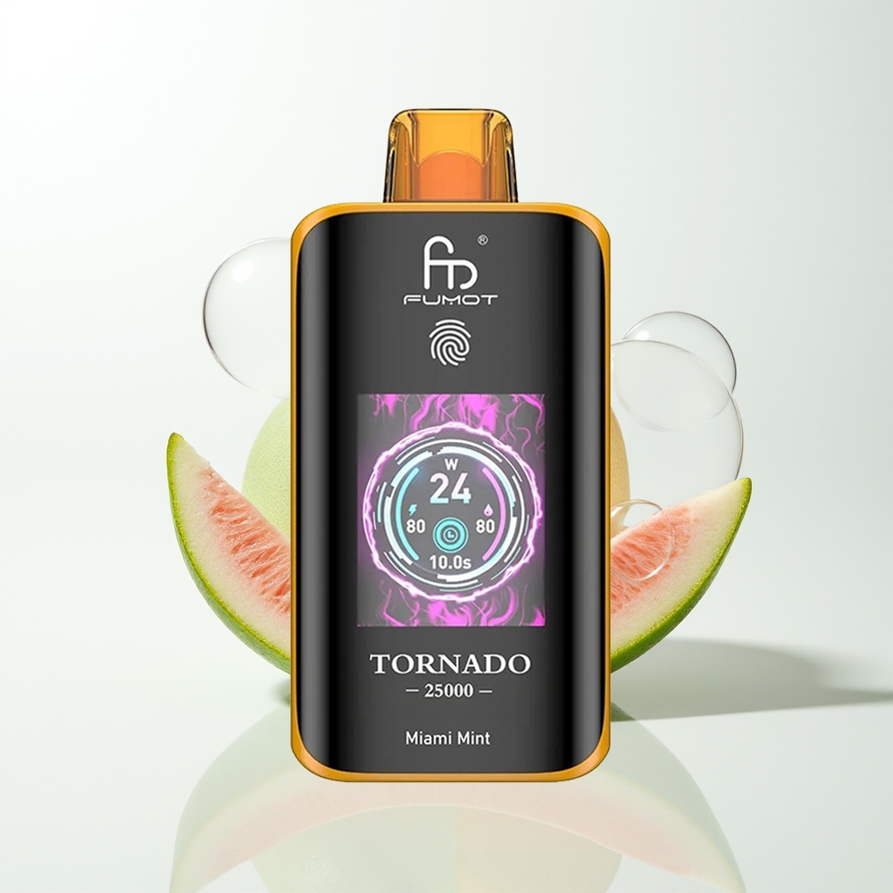 Fumot Tornado 25000 Miami Mint HD Screen 700mAh