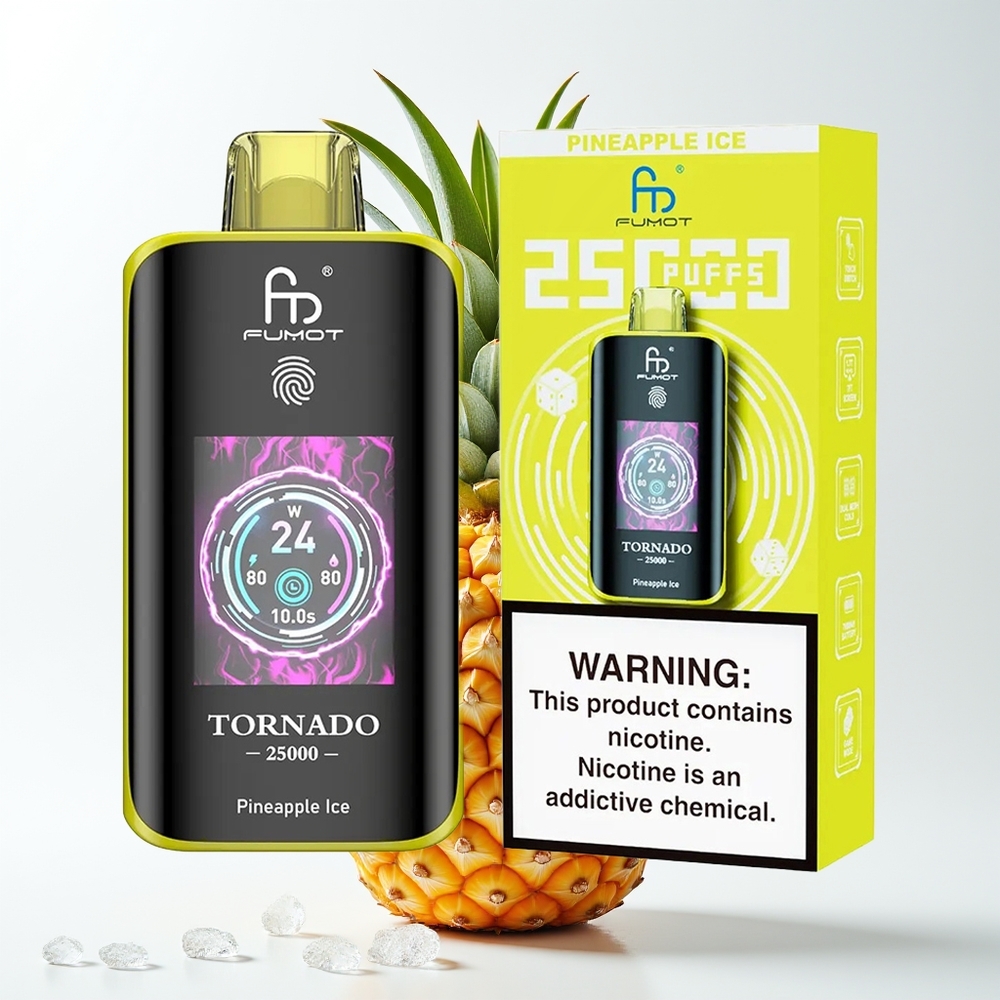 Fumot Tornado 25000 Pineapple Ice HD Rechargeable