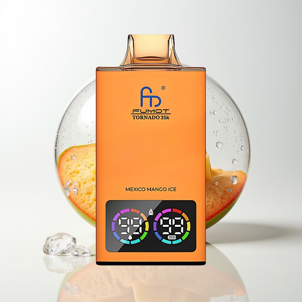 Fumot Tornado 35000 Mango Ice Dual Mesh Vape