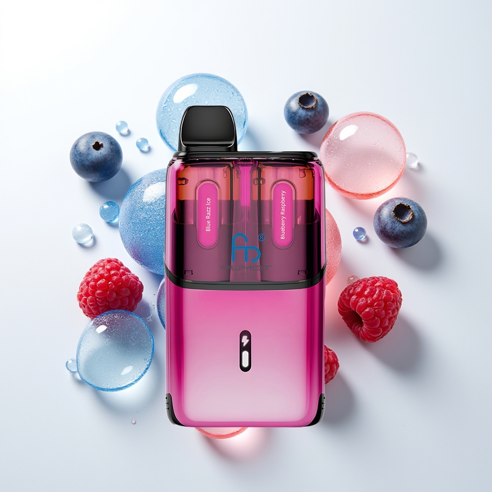 Fumot Ultra T32000 Blue Razz Ice - Blueberry Raspberry Mesh Coil 24ml