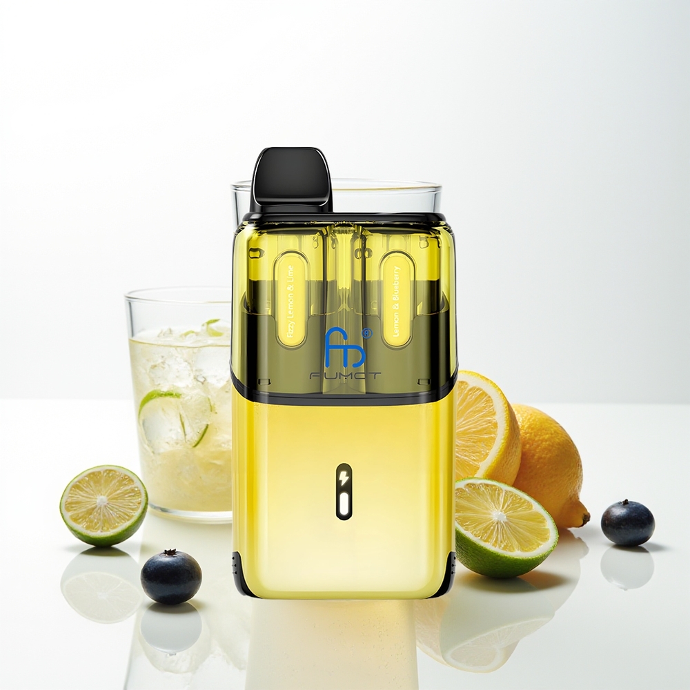 Fumot Ultra T32000 Fizzy Lemon & Lime - Lemon & Blueberry | Mesh Coil & Fast Charging