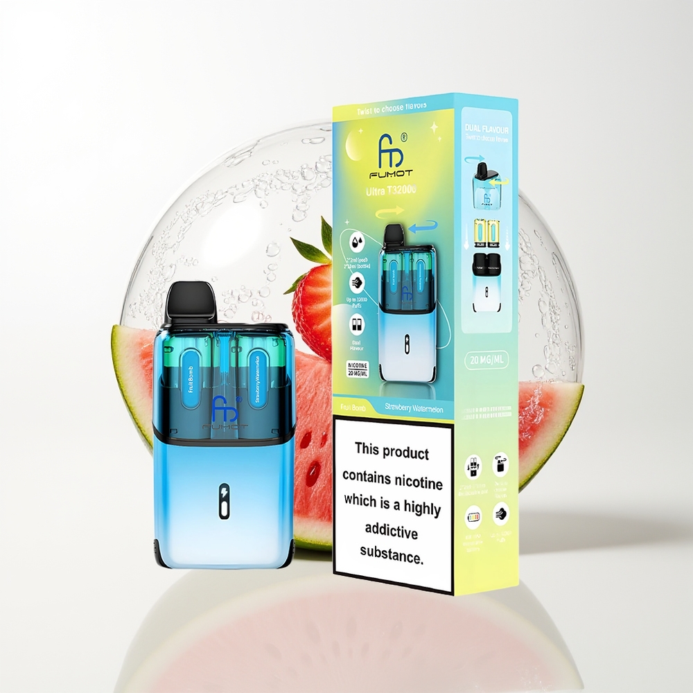 Fumot Ultra T32000 Fruit Blast - Strawberry Watermelon Mesh Coil
