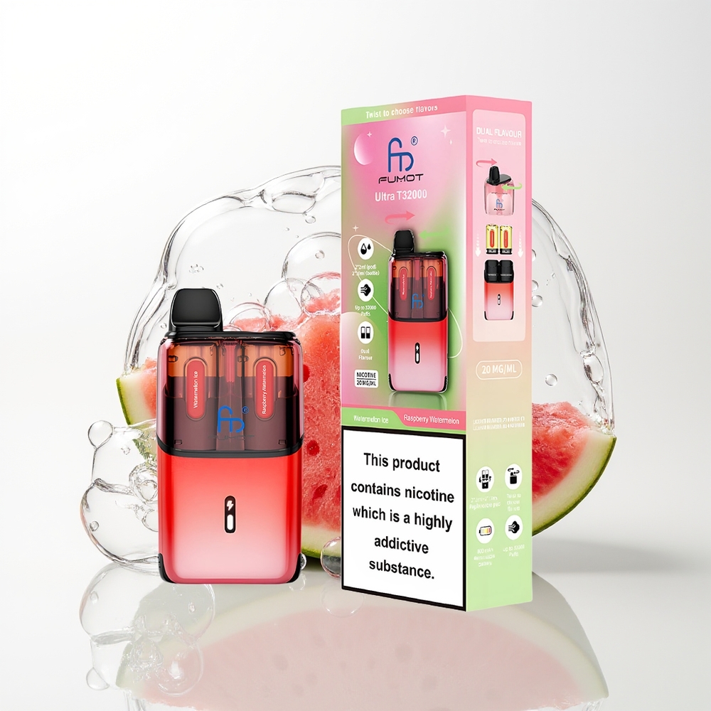 Fumot Ultra T32000 Raspberry Watermelon Mesh 800mAh