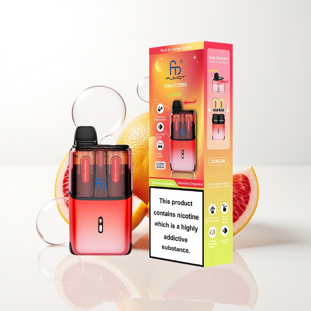 Fumot Ultra T32000 Strawberry Dragonfruit Mesh Coil