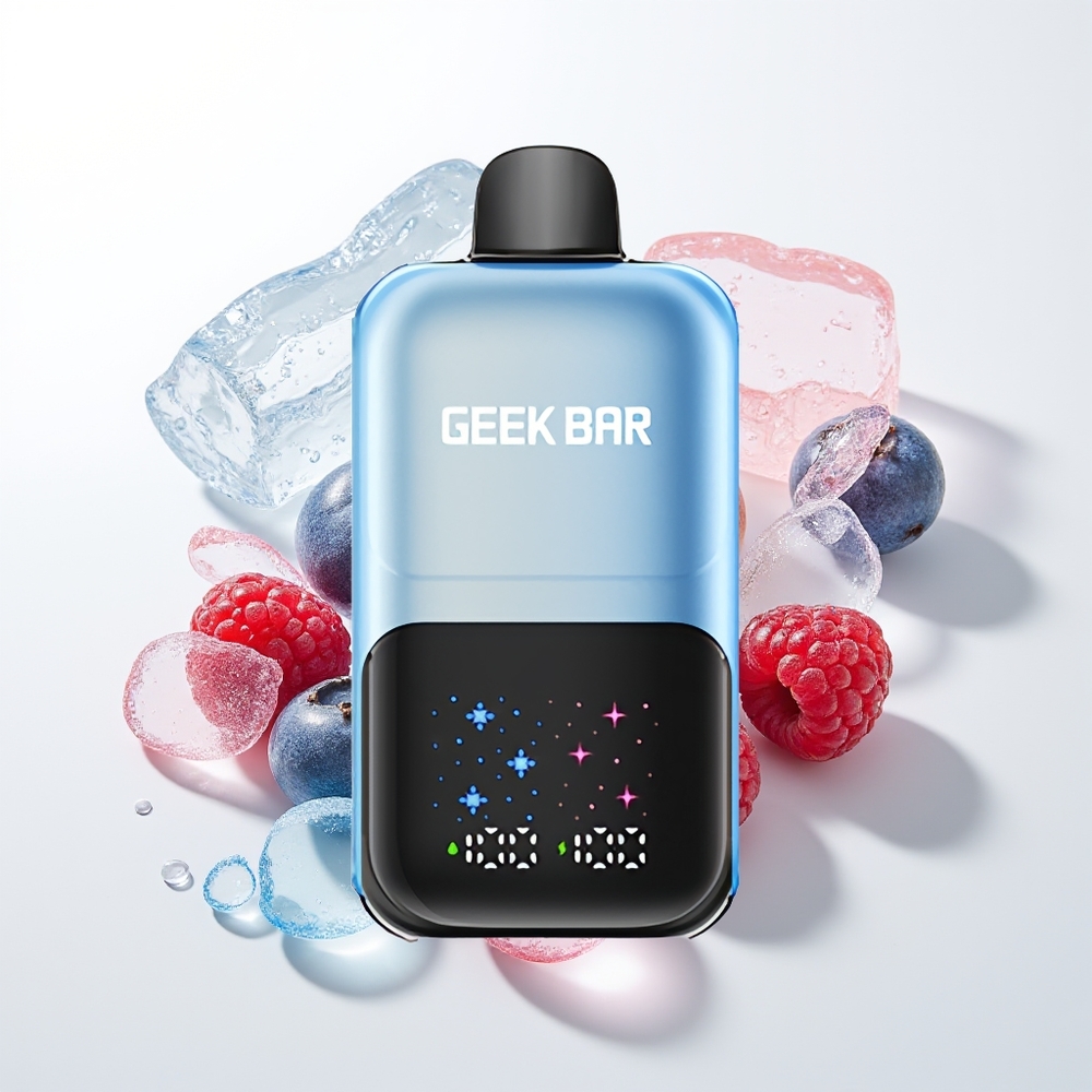 GEEK BAR 2GO 20ml 50000 Blueberry Raspberry Ice Dual Tank Adjustable