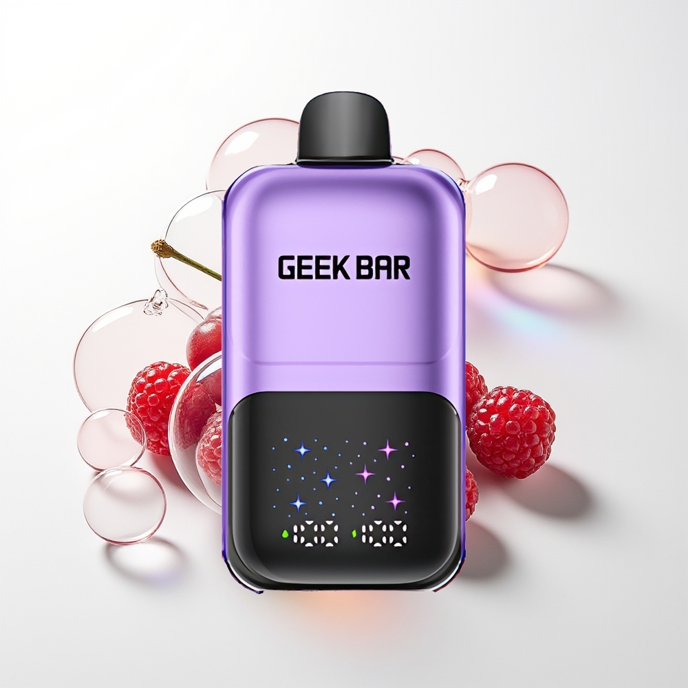 GEEK BAR 2GO 20ml 50000 Grape & Raspberry Dual Tank Rechargeable
