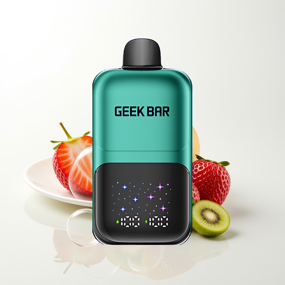 GEEK BAR 2GO 20ml 50000 Strawberry & Kiwi Dual Tanks Rechargeable