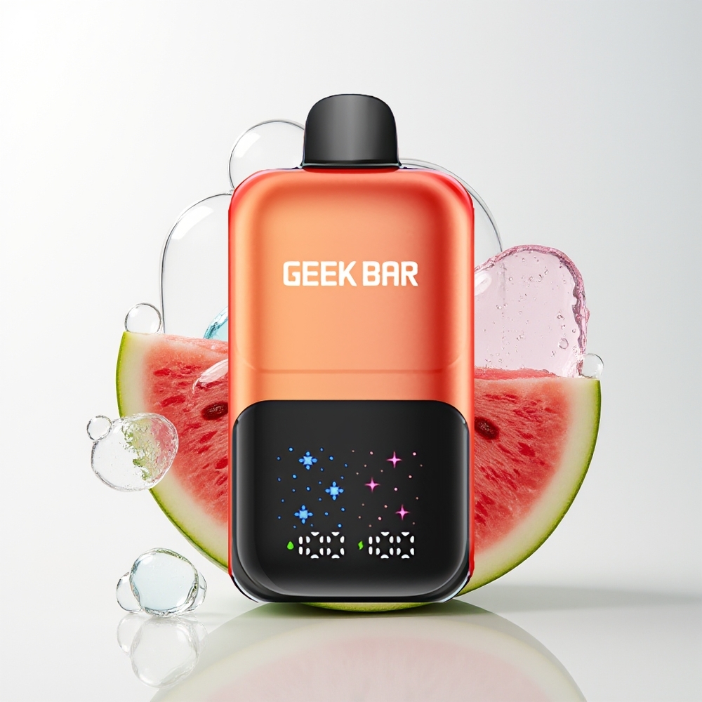 GEEK BAR 2GO 20ml 50000 Watermelon Bubble Gum Ice Dual Tank Adjustable