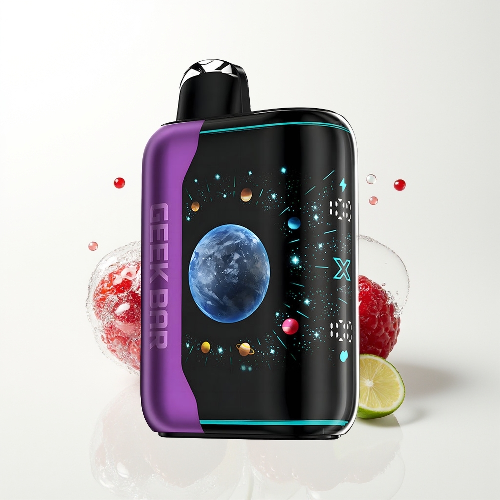 GEEK BAR Platinum Edition 25000 Berry Cherry Lime Dual Mesh Steel
