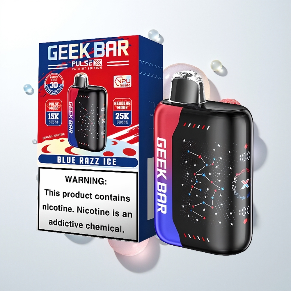 GEEK BAR Pulse X 25000 Patriot Edition 18mL Dual Mesh