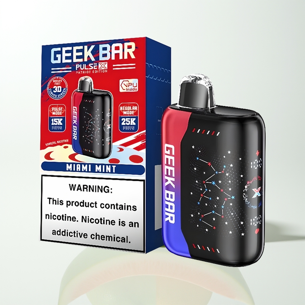 GEEK BAR Pulse X 25000 Patriot Edition 18mL Dual Mesh