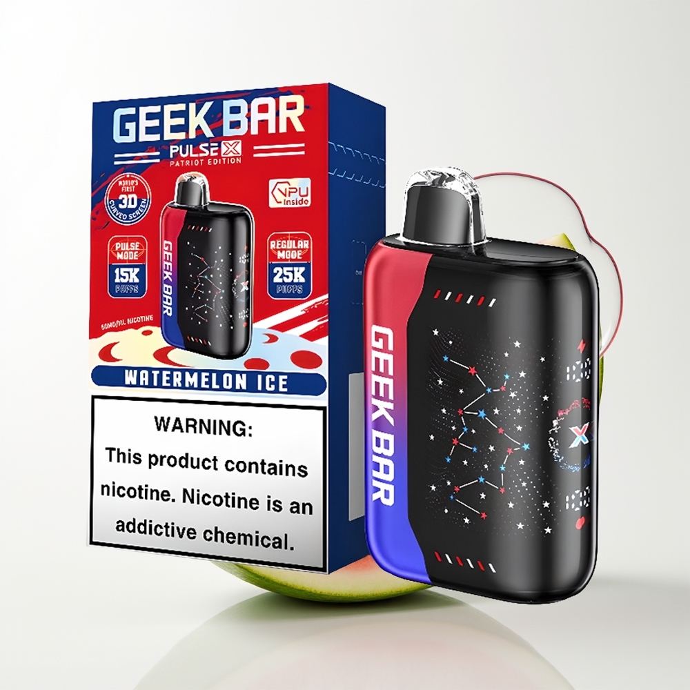GEEK BAR Pulse X 25000 Patriot Edition 18mL Dual Mesh