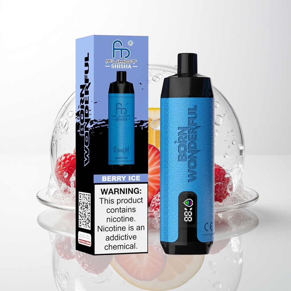 RandM Fumot Shisha 10000 Berry Ice Mesh 0.6ohm