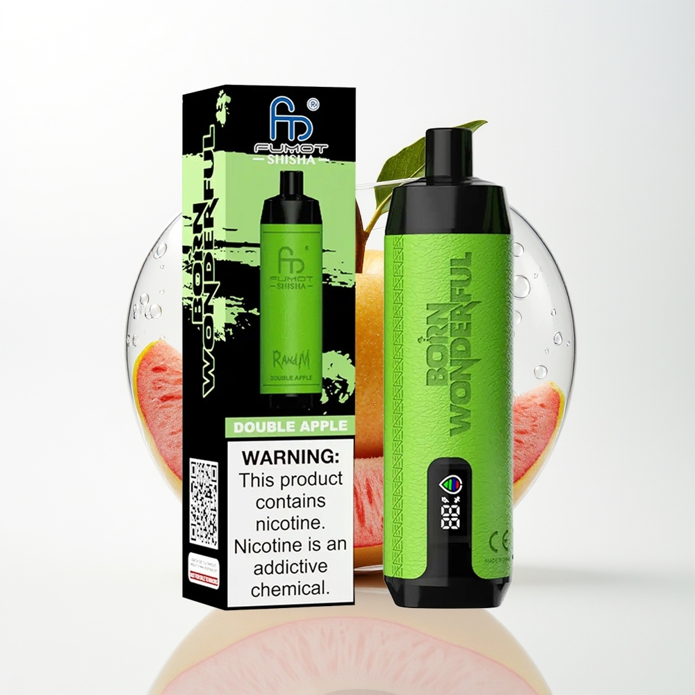 RandM Fumot Shisha 10000 Double Apple Mesh 0.6ohm