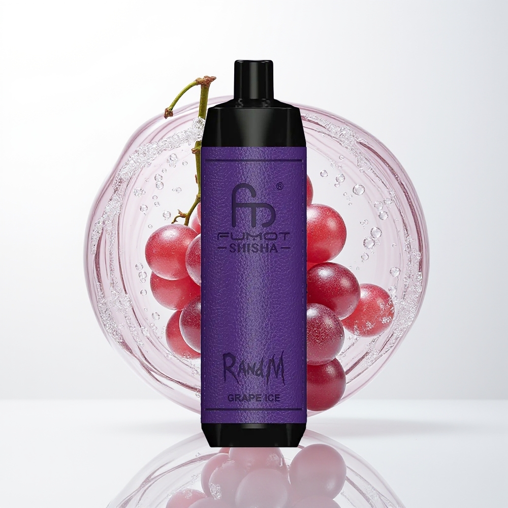 RandM Fumot Shisha 10000 Grape Ice Mesh Coil