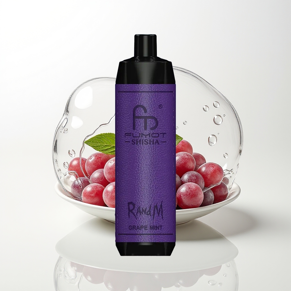 RandM Fumot Shisha 10000 Grape Mint Mesh